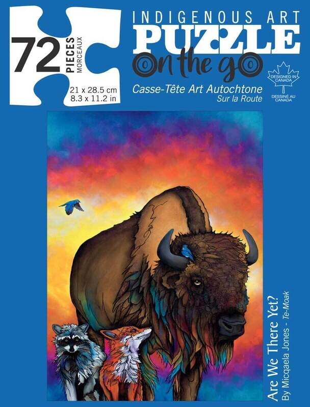 Puzzle on the Go - Are We There Yet? 72pc