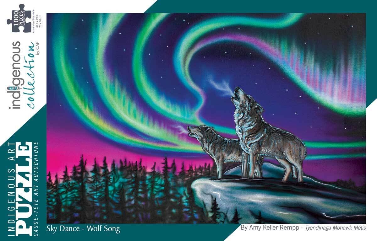 Sky Dance Wolf Song 1000pc