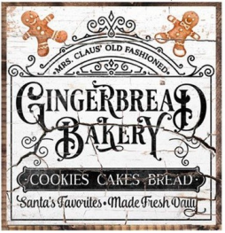 8.5x9 Gingerbread White 604