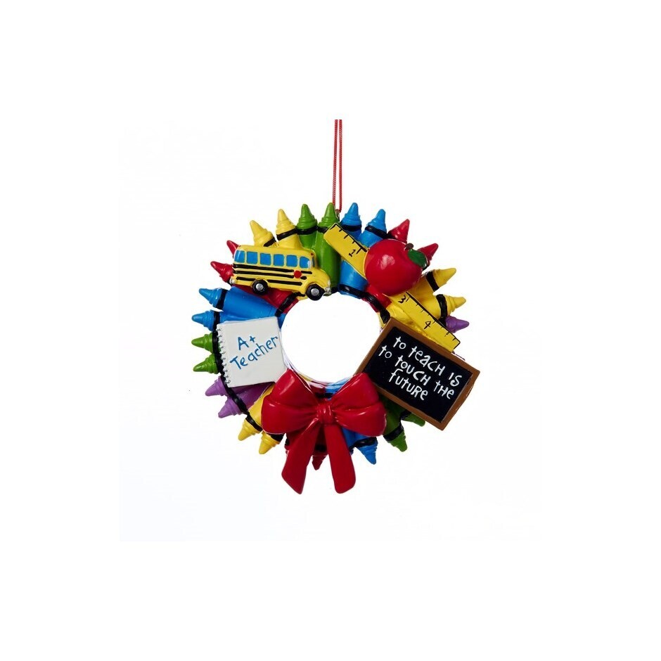 J1457 Crayon Wreath