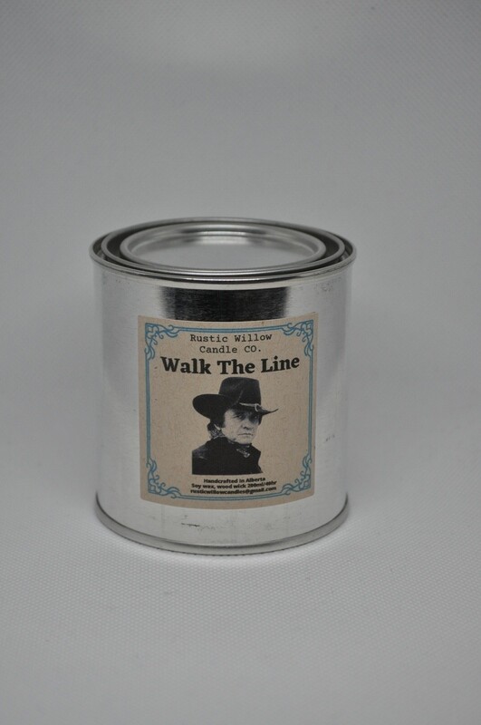 Rustic Willow Tin 40hr - Walk the Line