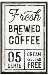 Fresh Brewed Coffee