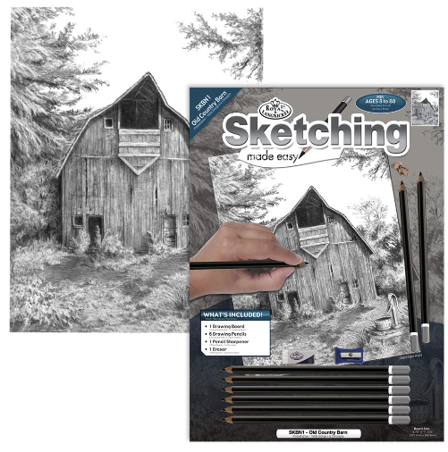 Sketching - Country Barn