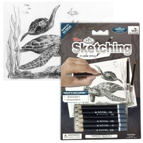 Mini Sketching - Sea Turtles