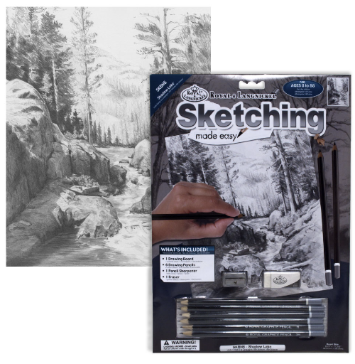 Sketching - Shadow Lake