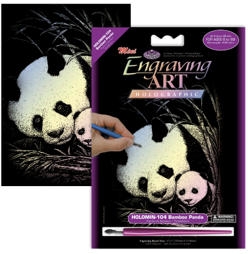 MIni Engraving - Bamboo Panda