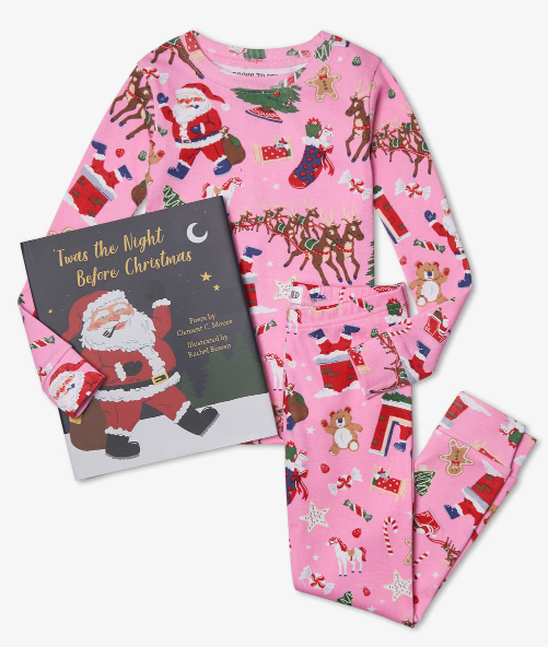 Books To Bed - The Night Before Christmas (Pink)