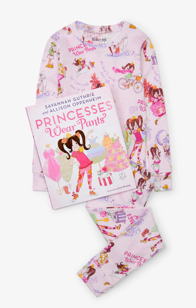 Books To Bed - Princesses Wear Pants
