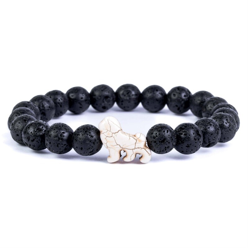 Fahlo - Lion - Lava Stone