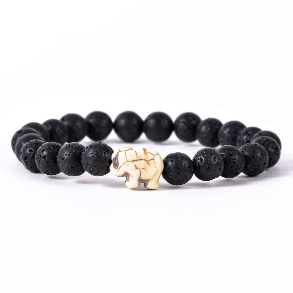 Fahlo - Elephant - Lava Stone