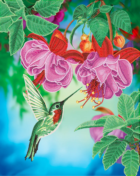 Crystal Art Hummingbird Dreams