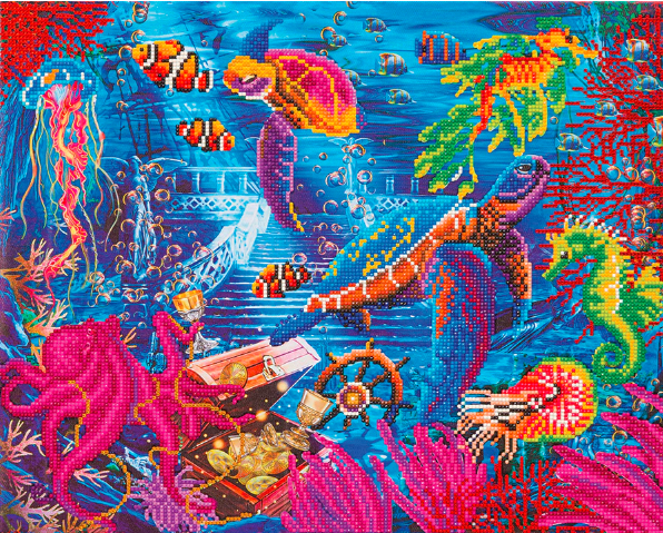 Crystal Art Sea Life