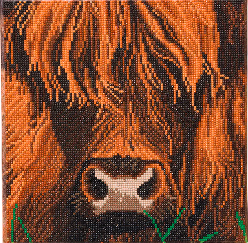 Crystal Art Highland Cow