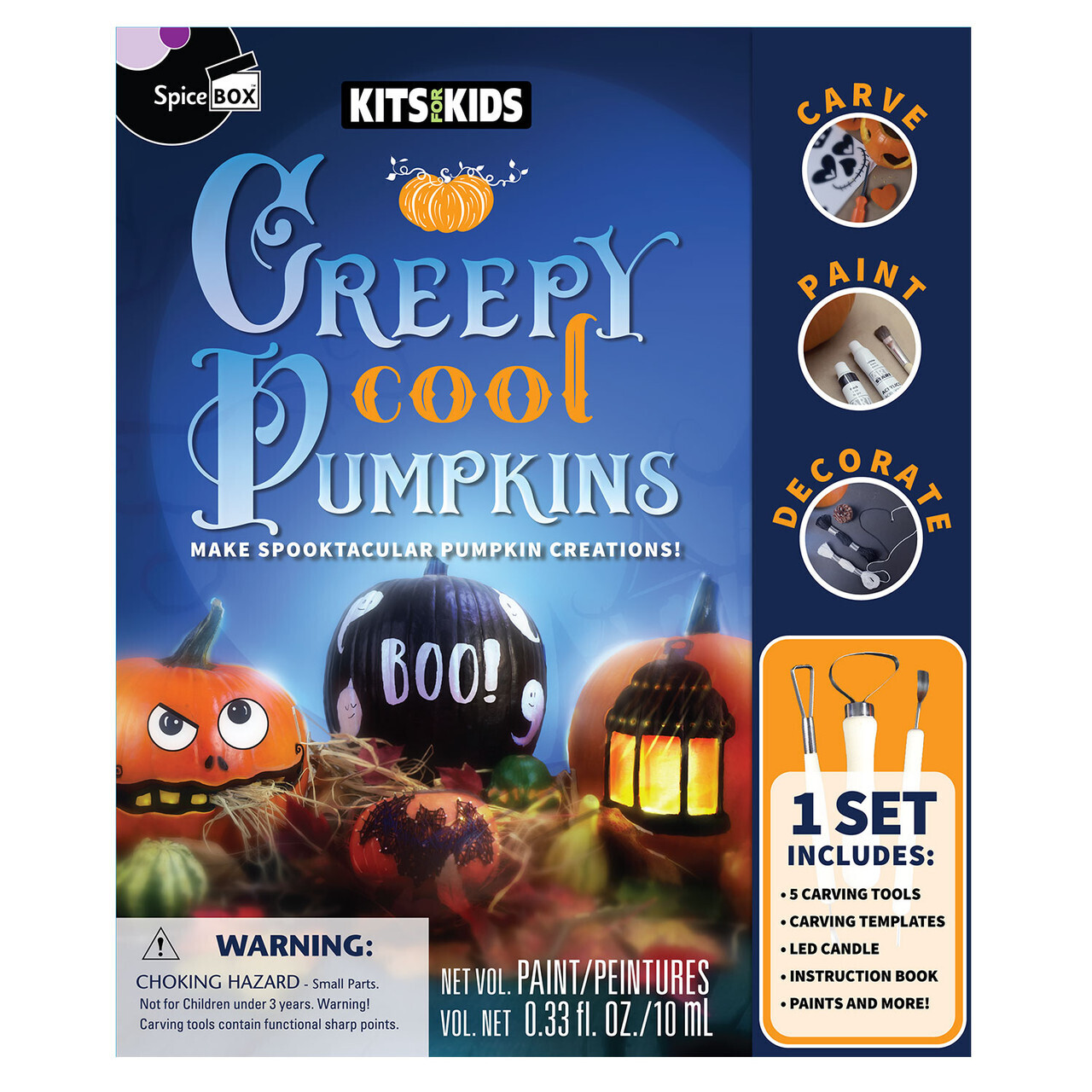 Kits for Kids - Creepy Cool Pumpkins