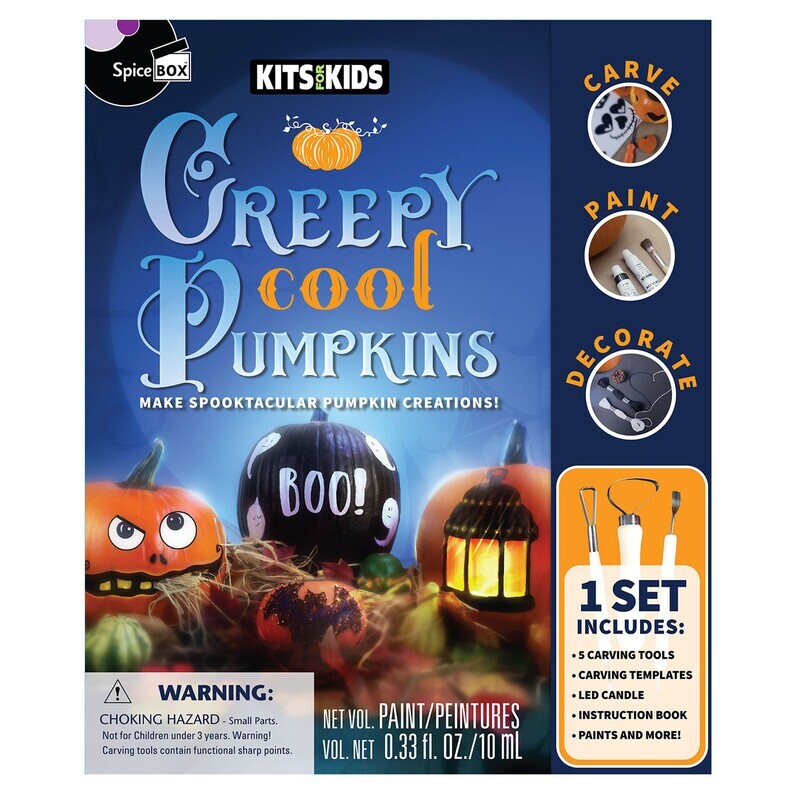 Kits for Kids - Creepy Cool Pumpkins