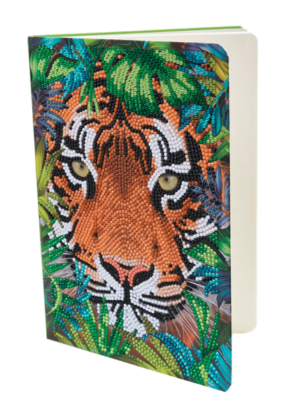 Crystal Art Notebook - Tiger in Forest