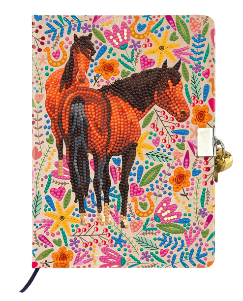 Crystal Art Secret Diary - Horse Love