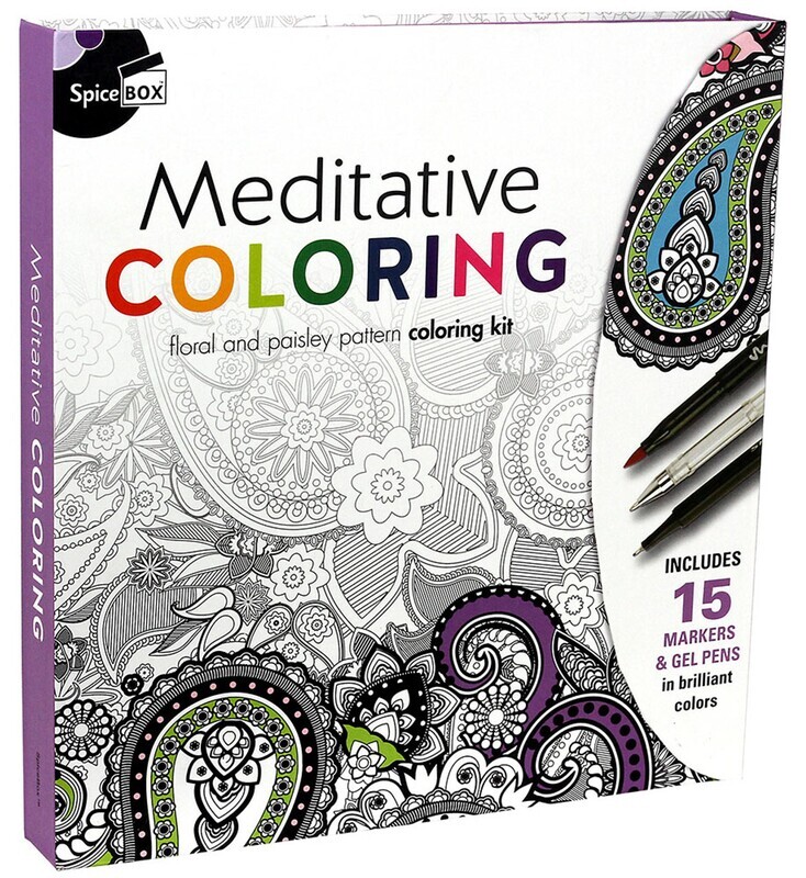 SpiceBox Kit - Meditative Coloring