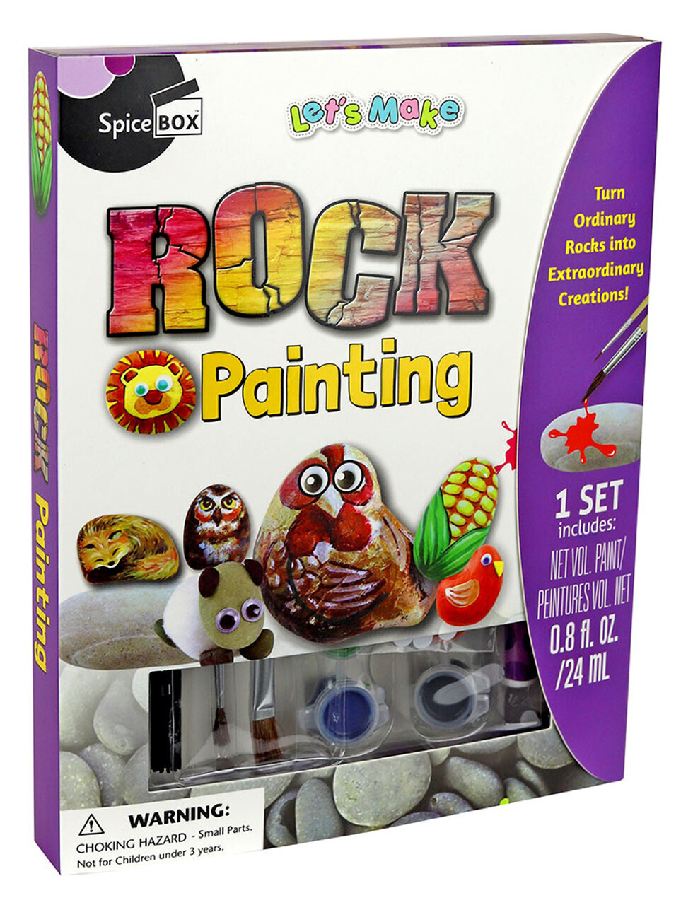 Lets Make Kit - Rock Painting 2b