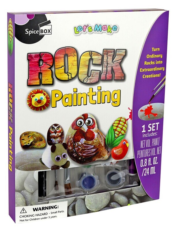 Lets Make Kit - Rock Painting