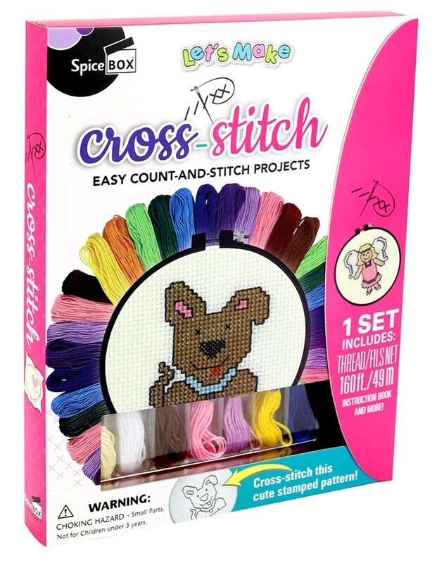 Lets Make Kit - Cross Stitch