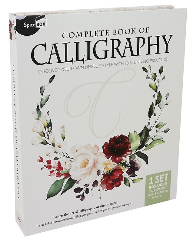 SpiceBox Kit - Complete Book of Calligraphy