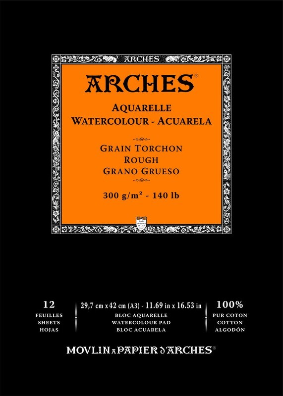 Arches Aquarelle Watercolor 300g - 140lb 6
