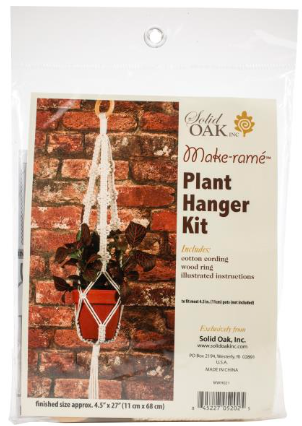 Macrame Kit Plant Hanger #4