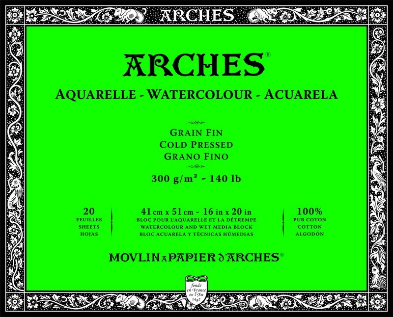 Arches Block 16x20 140lb