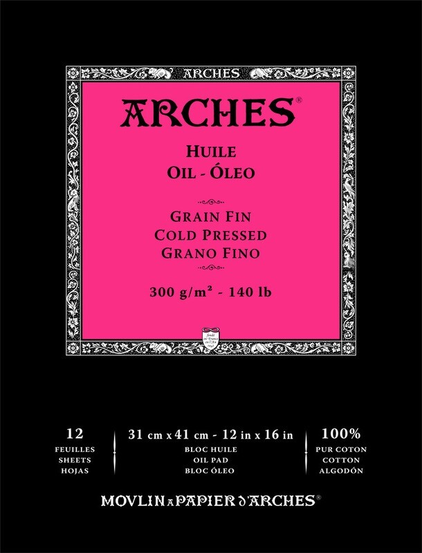 Arches Oil Cold Press 140lb 12sh