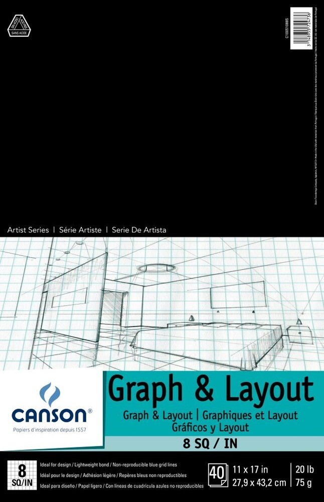 Canson Graph & Layout 11x17 40sh