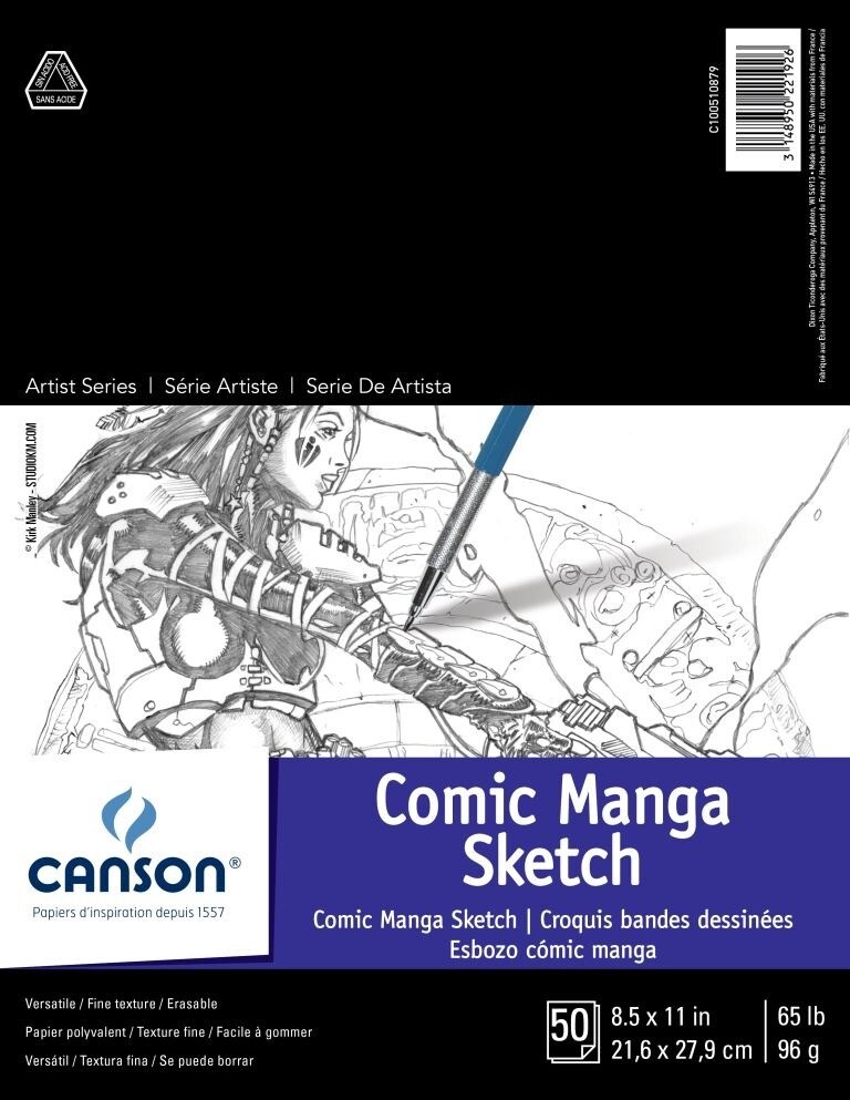 Canson Comic Manga Sketch 8.5x11