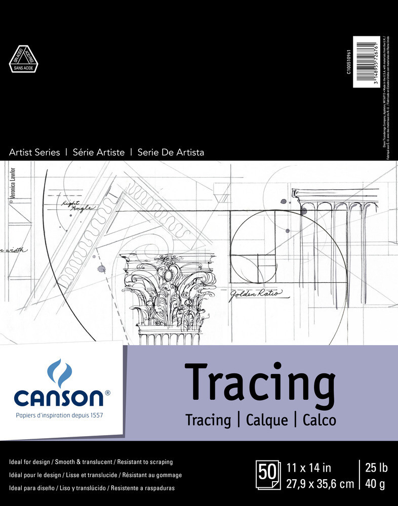 Canson Tracing 11x14 50 6