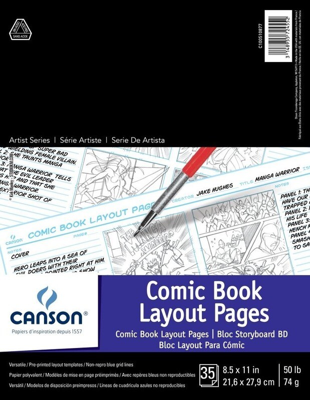 Canson Comic Book 8.5x11 35