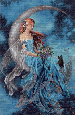 Cross Stitch Wind Moon Fairy