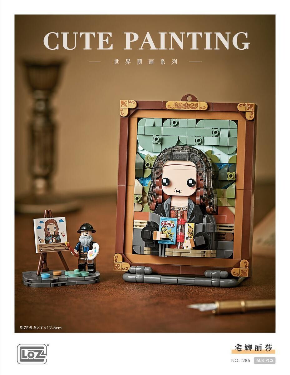 LOZ Mini - Mona Lisa