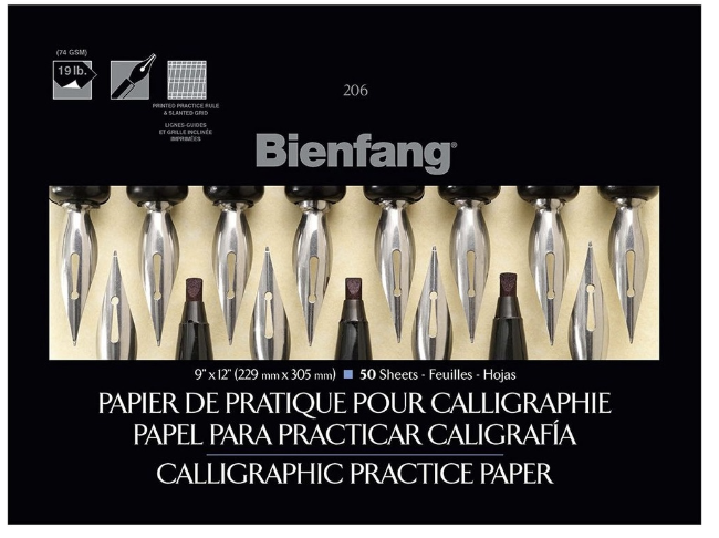 Bienfang Calligraphic Practice Paper 9x12