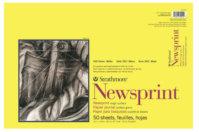 Strathmore Newsprint 12x18