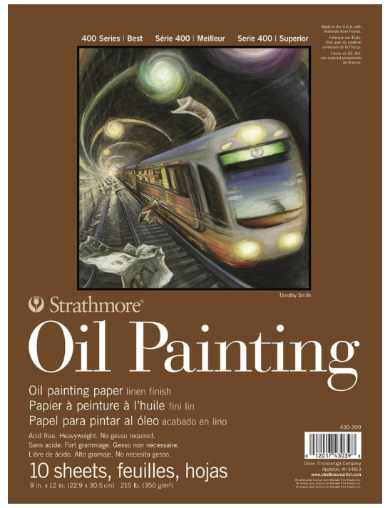Strathmore Oil 9x12