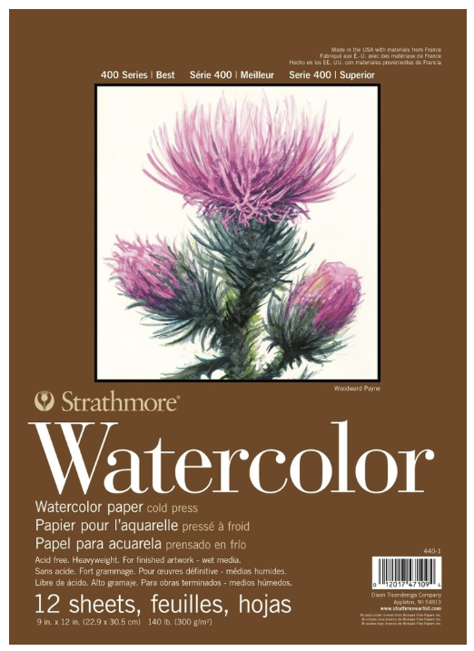 Strathmore Watercolor 9x12