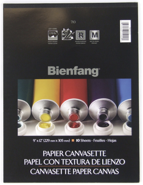 Bienfang Paper Canvas 9x12