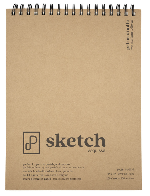 Prism Studio Sketch Pad 9x12 2b