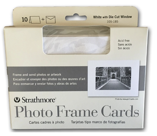 Strathmore Photo Frame Cards White