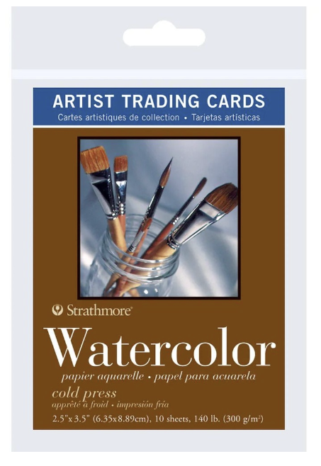 Artist Trading Cards - Watercolor