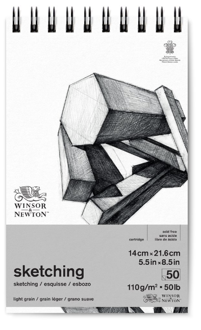 Windsor &amp; Newton Sketch Coil 50lb 5.5x8.5