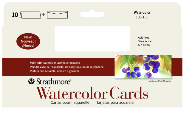 Strathmore Watercolor Cards Slim