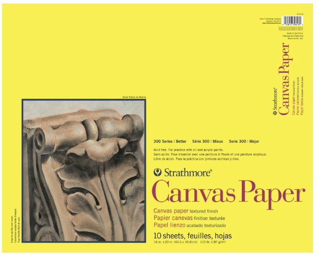 Strathmore Canvas Paper 16x20