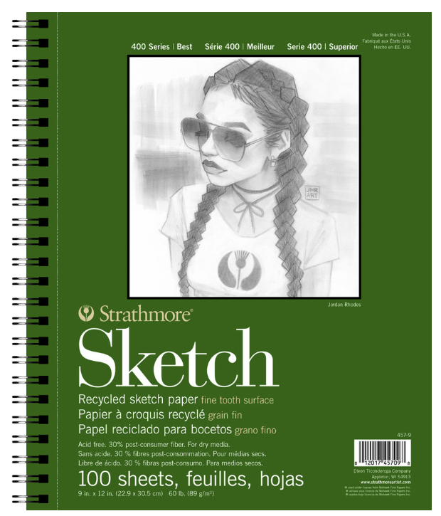 Strathmore Sketch Recycled 9x12