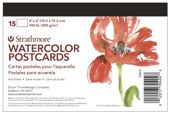 Strathmore Watercolor Postcards