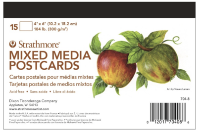 Strathmore Mixed Media Postcard